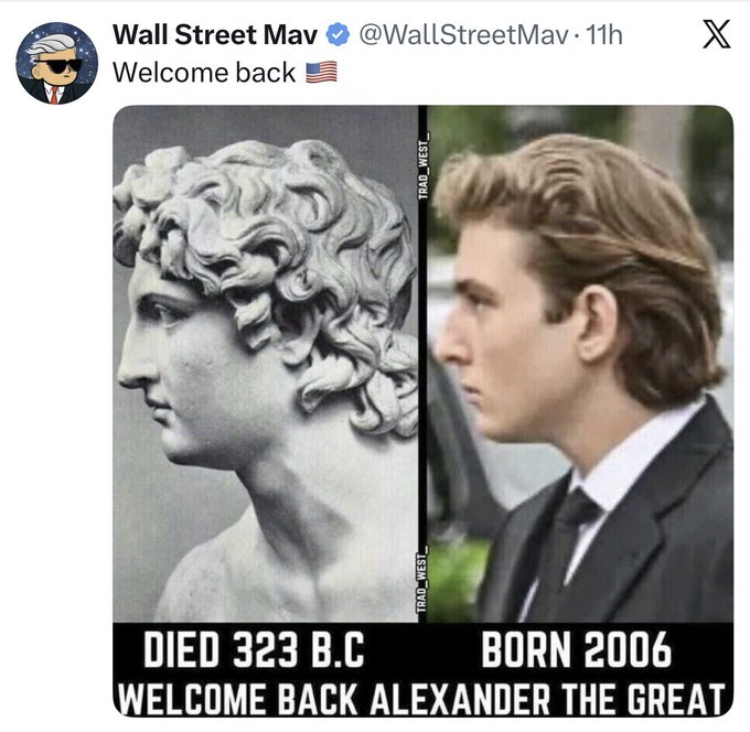 Barron as Alexander the Great